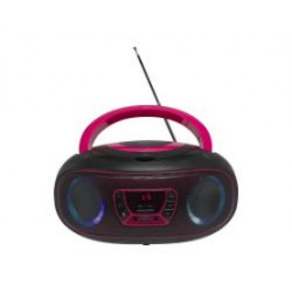 Radio CD BLUETOOTH MP3 Fm USB Rosa DENVER (TCL-212BT Pink)