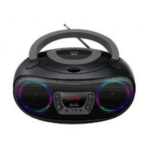 Reproductor CD DENVER Bt MP3 Fm USB Gris (TCL-212BT Grey)