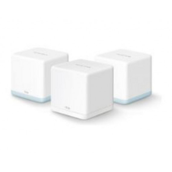 Extensor Mesh Mercusys AC1200 WiFi 5 DualBand Blanco (Halo H32G 3-PACK)