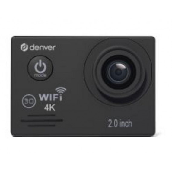 Sportcam DENVER 4K 8MP Lcd 2" Wifi Negra (ACK-8064)