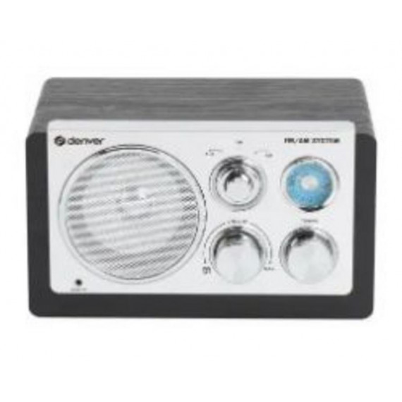 Radio DENVER Analógica Am/fm con Entrada Aux (TR-63B)