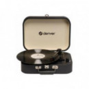 Tocadiscos Denver Tipo Maleta USB/AUX con Altavoz y Digitalización (VPL-130DGR)