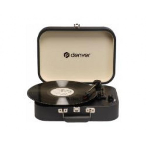 Tocadiscos Denver Tipo Maleta USB/AUX con Altavoz y Digitalización (VPL-130DGR)