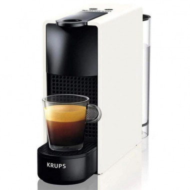 KRUPS XN1101RD Cafetera Nespresso Essenza Mini Blanca - sin C&aacute;psulas