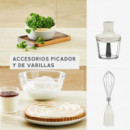 MOULINEX DD655A10 Batidora de Mano con Picadora y Varillas 1.000W