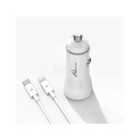 HOME Cargador de Coche 20W 1XUSB A/1X Tipo C