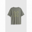 Camiseta Blue Banana Reef Verde