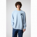 Sudadera Blue Banana Ice Blue Azul