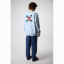 Sudadera Blue Banana Ice Blue Azul