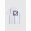 Camiseta Blue Banana Mess Blanco