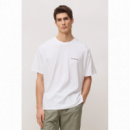 Camiseta Blue Banana Mess Blanco