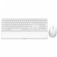 Philips SPT6607W Combo Inalámbrico Teclado+ Ratón Reposamuñecas Blanco