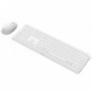 PHILIPS SPT6407W Teclado Inalámbrico + Ratón Blanco