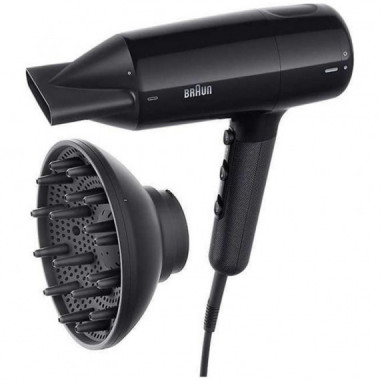 BRAUN BRHD225E Secador de Pelo con Difusor 2.200W Super Iontec