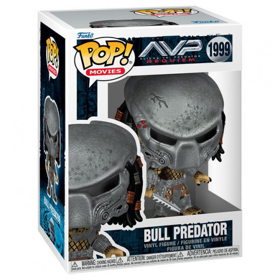 FUNKO Pop Bull Predator Alien Vs Predator Requiem 1999