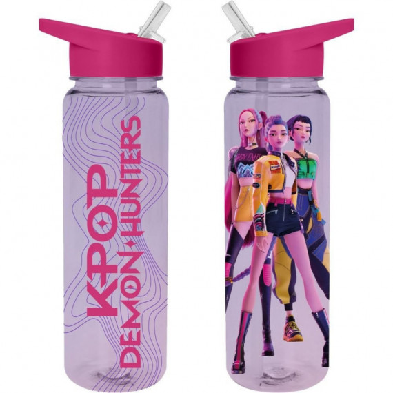 Botella Kpop Demon Hunters Huntrix  PYRAMID