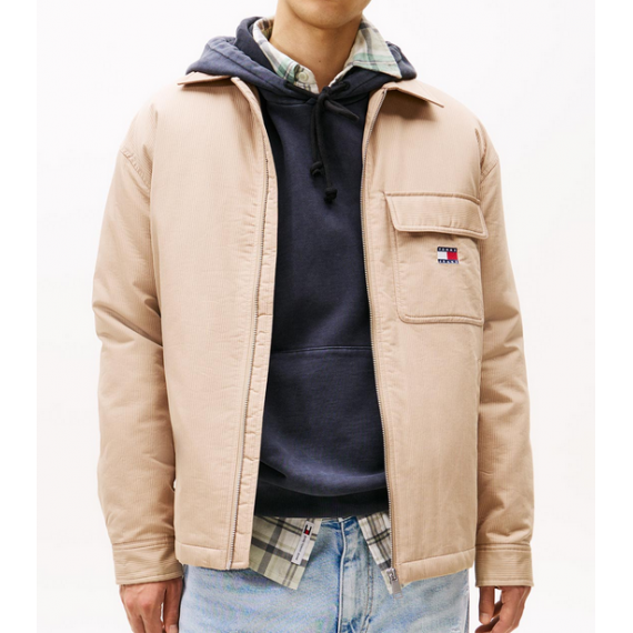 Chaqueta Tommy Acolchada Taupe Pb  TOMMY JEANS