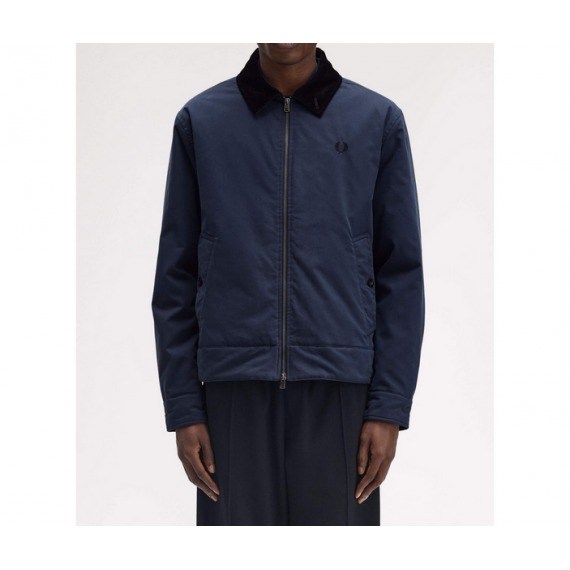 Chaqueta Fred Perry acolchada azul marina PB