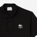 Polo Lacoste Signature negro