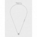 NECKLACE STYLISH GUESS PLATEADO