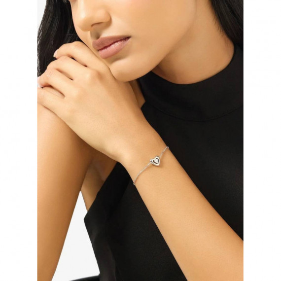 PULSERA BELOVED PLATEADA