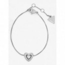 PULSERA BELOVED PLATEADA