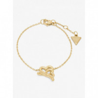 PULSERA LOVE BITES DORADA