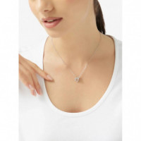 COLLAR BELOVED PLATEADO