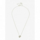 COLLAR BELOVED PLATEADO
