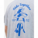 Camisetas Camiseta OLOW Gris Heritage