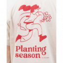 Camiseta OLOW Cream Planting