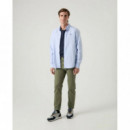 Camisas Camisa SCOTTA 1985 Oxford Celeste