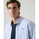 Camisas Camisa SCOTTA 1985 Oxford Celeste