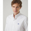 Camisas Camisa SCOTTA 1985 Oxford Blanco
