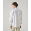 Camisas Camisa SCOTTA 1985 Oxford Blanco