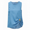 Blusas y Camisas Blusa SALSA JEANS con Detalle de Botón