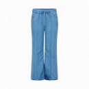 Pantalones mujer Pantalones SALSA JEANS Jogger con Pierna Wide en Light Denim