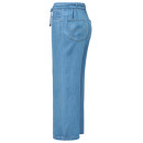 Pantalones mujer Pantalones SALSA JEANS Jogger con Pierna Wide en Light Denim