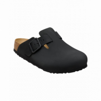 Calzado Zuecos BIRKENSTOCK Boston Wire Buckle Piel Nubuc Black