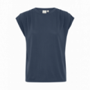 Camisetas Mujer Camiseta ICHI Lisken Total Eclipse