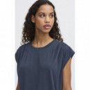 Camisetas Mujer Camiseta ICHI Lisken Total Eclipse