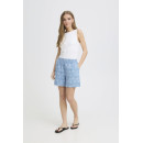Pantalones mujer Shorts ICHI Odette Light Blue Denim