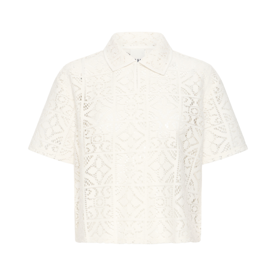 Camisetas Mujer Camiseta ICHI Naima Cloud Dancer