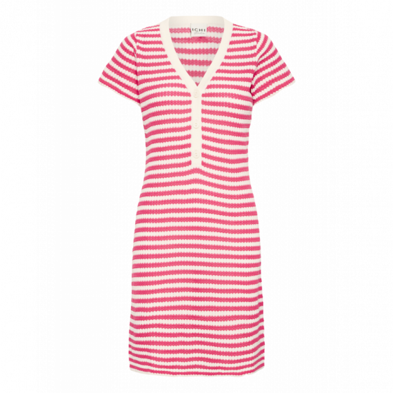 Vestidos Vestido ICHI Lorianna Azalea Birch Stripe