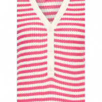 Vestidos Vestido ICHI Lorianna Azalea Birch Stripe