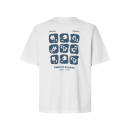 Camisetas Hombre Camiseta SAMSØE SAMSØE Sacohen 11725 Blue Stamp