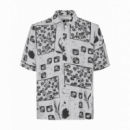 Camisas Camisa SAMSØE SAMSØE Saayo X 15961 Light Ashbloom