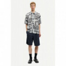 Camisas Camisa SAMSØE SAMSØE Saayo X 15961 Light Ashbloom