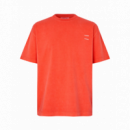 Camisetas Hombre Camiseta SAMSØE SAMSØE Sajoel 15489 Aurora Red