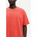 Camisetas Hombre Camiseta SAMSØE SAMSØE Sajoel 15489 Aurora Red
